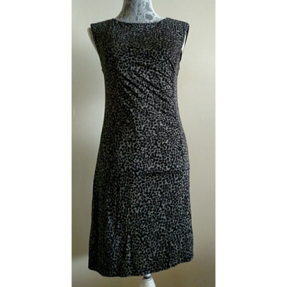 LOFT Ruched Sheath Dress - Size S - GUC